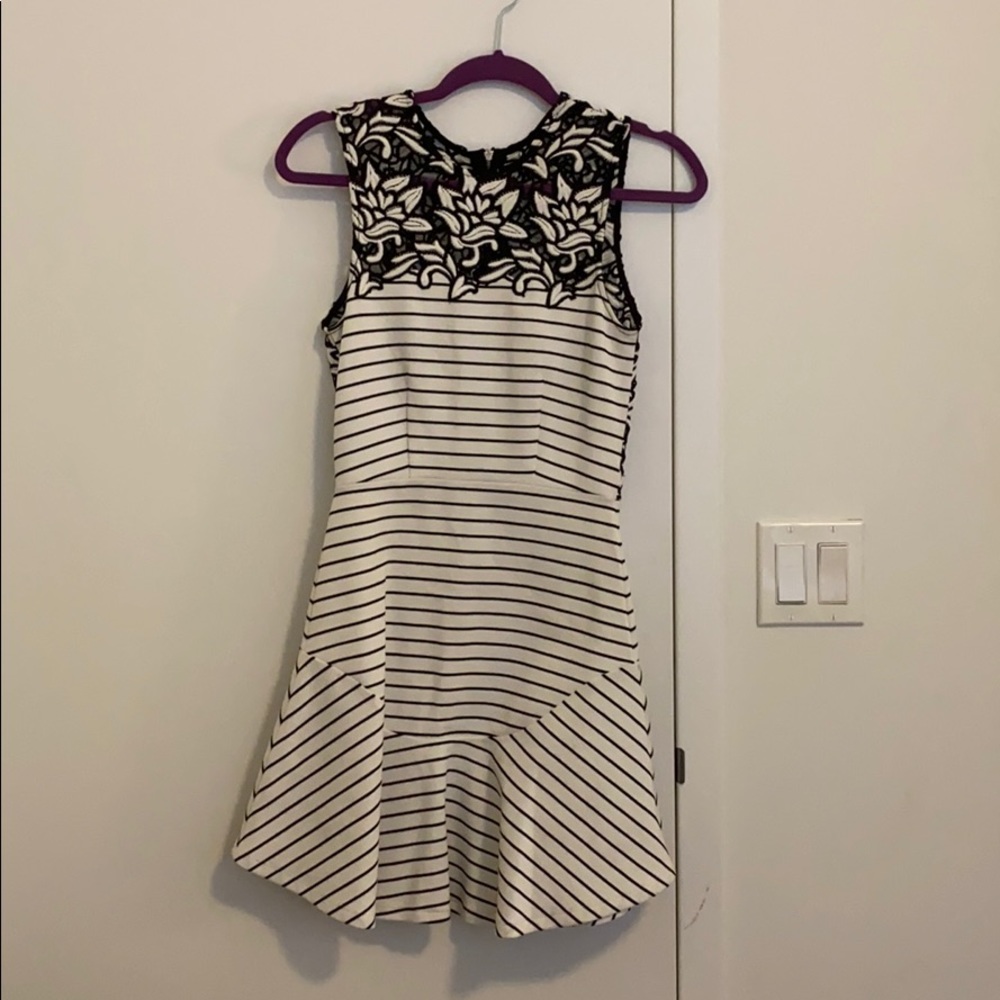 EUC-Yumi Kim black and white dress